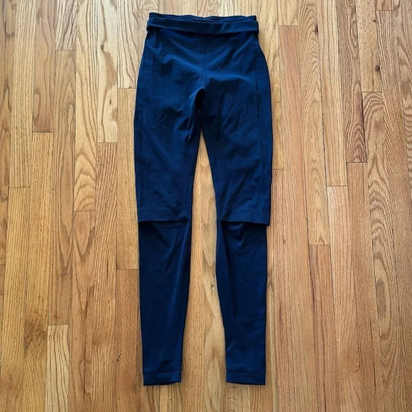 Lululemon lab leggings like the force within with knee slit and ankle slit EUC - Picture 1 of 6